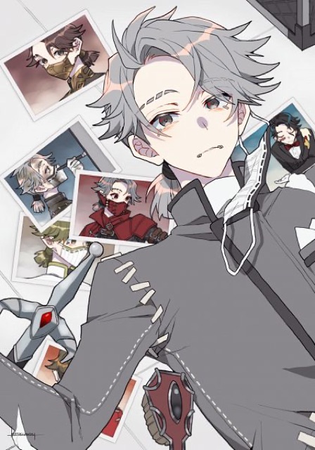 5 Ảnh Poster Identity V khổ A4 khác nhau có đề can dán