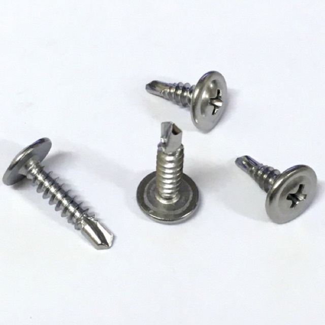 Vít tự khoan đầu dù inox SUS 410