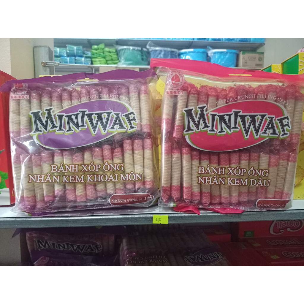 Bánh quế Miniwaf Hải Hà 330g