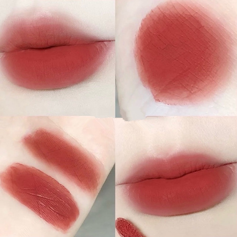 Set Son Môi 4 cây VONGEE kết cấu mờ dưỡng ẩm mềm mại kháng nước trang điểm lâu trôi