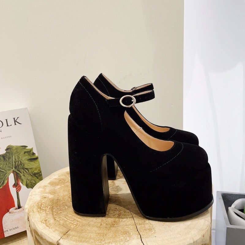 GIÀY CAO GÓT G63 ROSÉ ĐẾ CAO 15CM