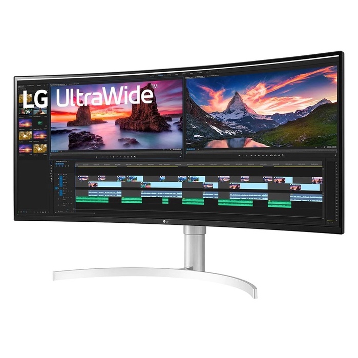 Màn Hình Cong LG 38WN95C-W (3840 x 1600/IPS/144Hz/1 ms/FreeSync, G-Sync compatible) - Hàng Chính Hãng