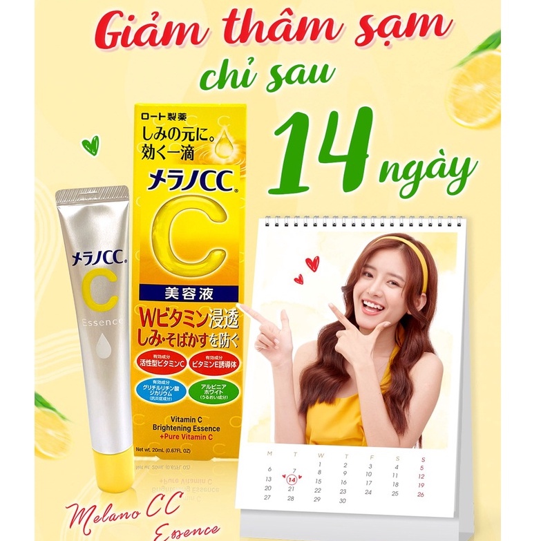 Melano CC Tinh chất Whitening Essence 20ml