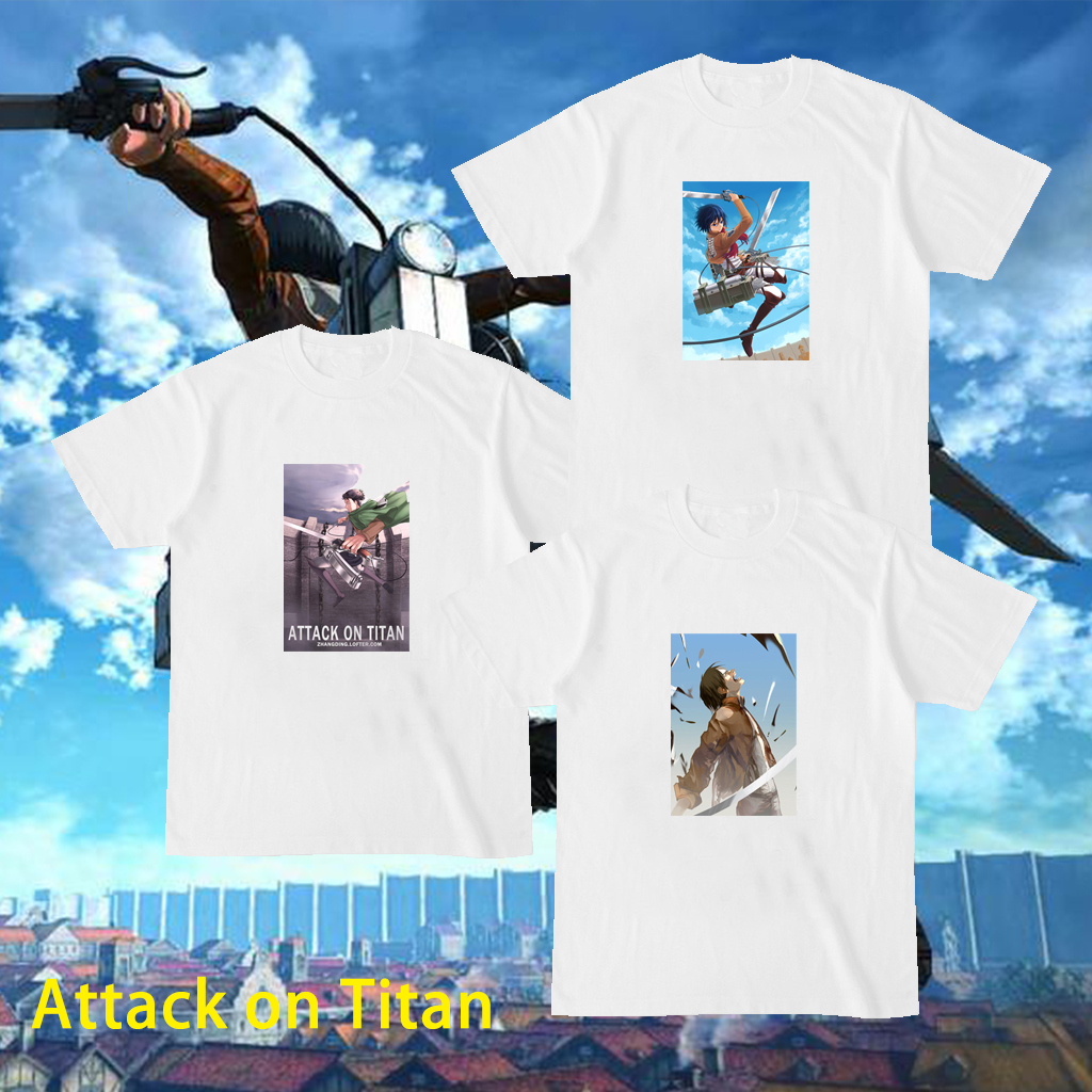 Attack on Titan Graphic Tees Shirt Aesthetic Shirt Close Up Manga Anime Graphic T Shirt