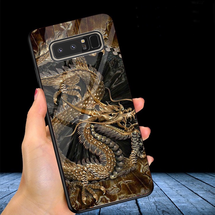 Ốp Lưng Kính 3D SAMSUNG GALAXY NOTE 8 Ốp lưng thế hệ mới cao cấp