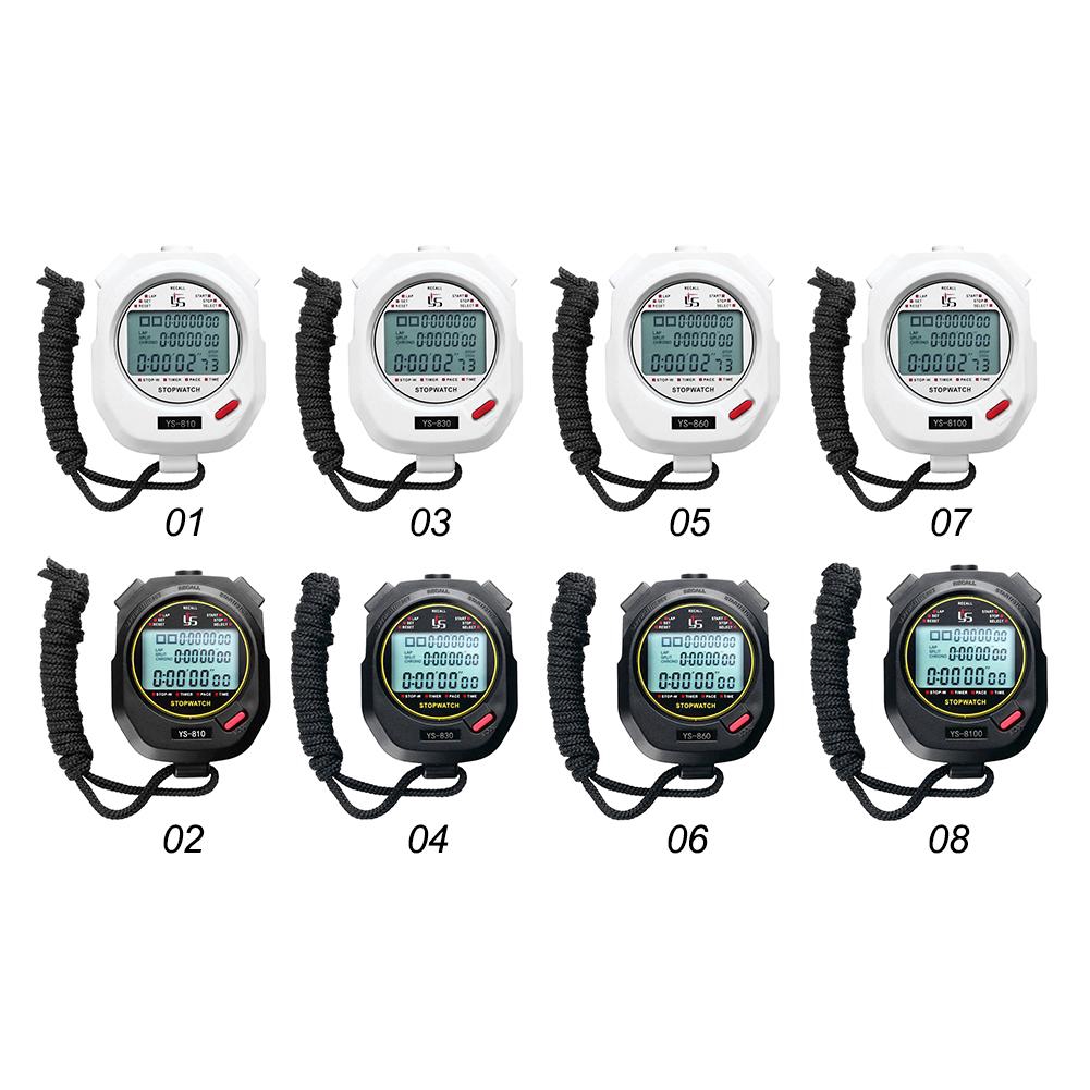 Handheld Digital Stopwatch Chronograph Sports Training Timer Stop Watch