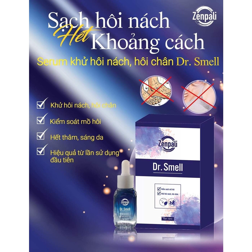 [Chính Hãng] Tinh Chất Dr Smell Khử Mùi Hôi Nách Hôi Chân - Dr.Smell Zenpali