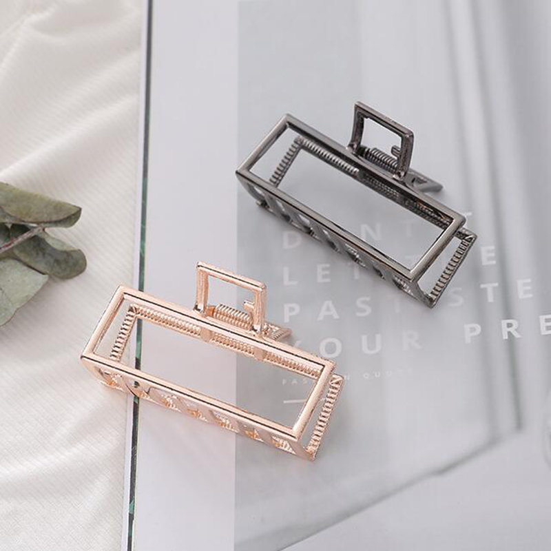 Kẹp tóc càng cua bằng kim loại tạo kiểu tóc tiện dụng