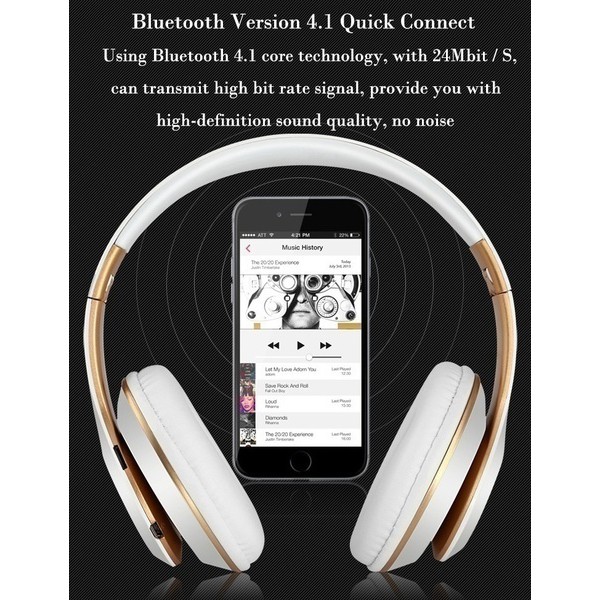 Tai nghe không dây kết nối Bluetooth chống ồn thiết kế hiện đại | BigBuy360 - bigbuy360.vn