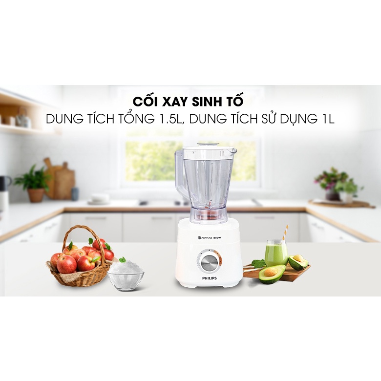 HR7510/00 - Máy xay đa năng Philips HR7510/00 800 W - Hàng chính hãng - Smart House