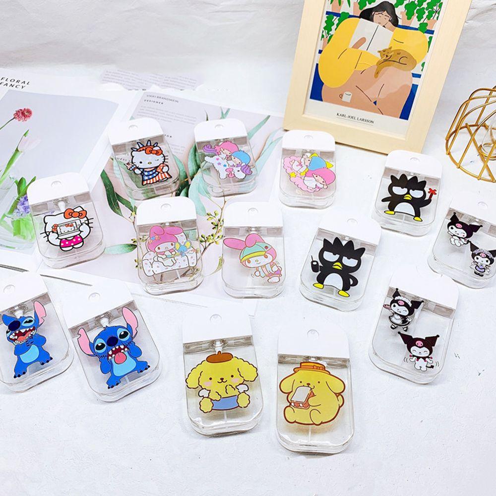 Chai Rỗng 50ML Dạng Xịt Đựng Nước Hoa / Thẻ Nhớ Cinnamoroll Tiện Dụng Mang Theo Du Lịch