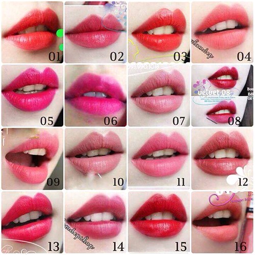 Son kem lì Bourjois rouge edition velvet