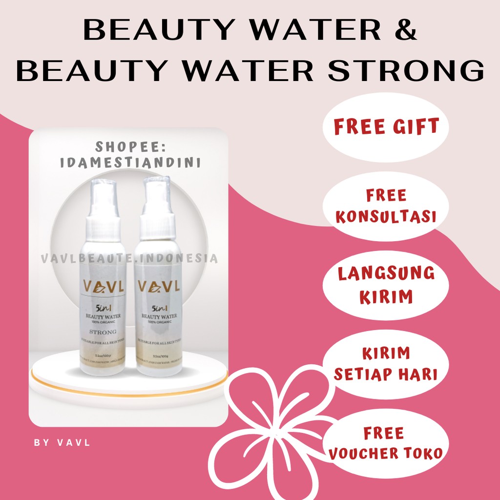 Kem dưỡng da Vavl BEAUTY WATER ACNE PRONE PACKAGE (FREE ACNE)