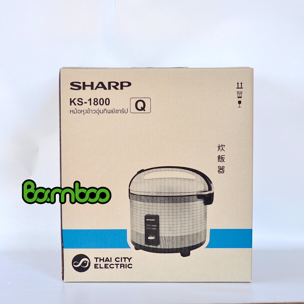 Nồi cơm điện SHARP 1.8 L KS-1800