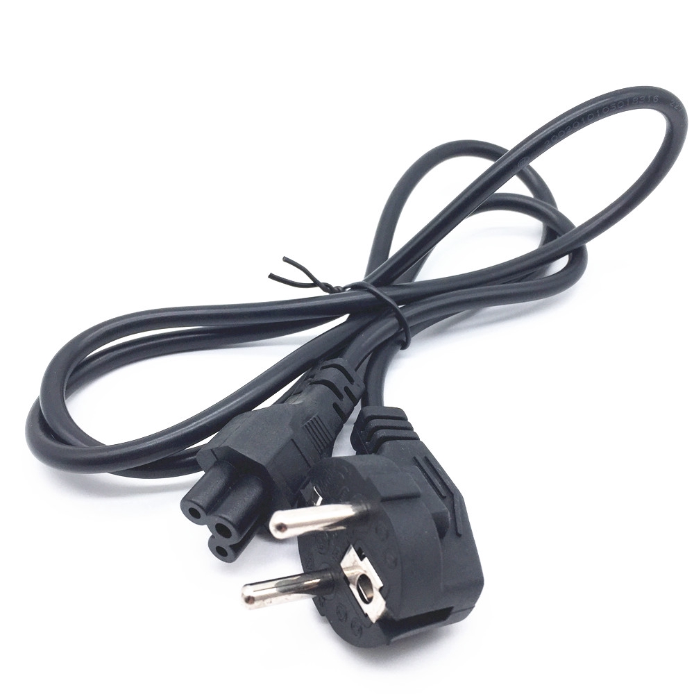 New Notebook Power Cable Lead 3 Pin Charger European Eu Ac