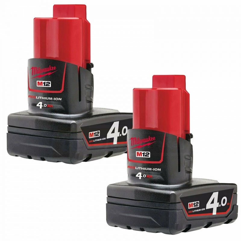 Pin Milwaukee 12V-4.0Ah M12B4 chính hãng