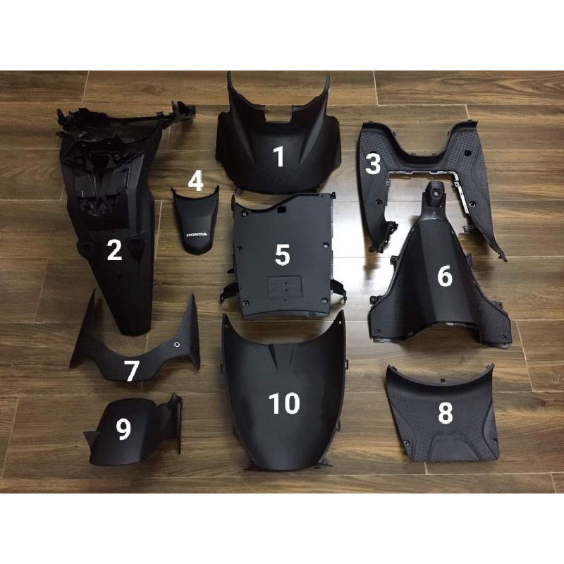 Full Chi Tiết Nhựa Nhám Vision 2021 Chính Hãng Honda