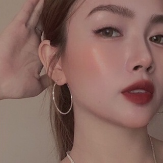 Khuyên Tai bạc dáng tròn