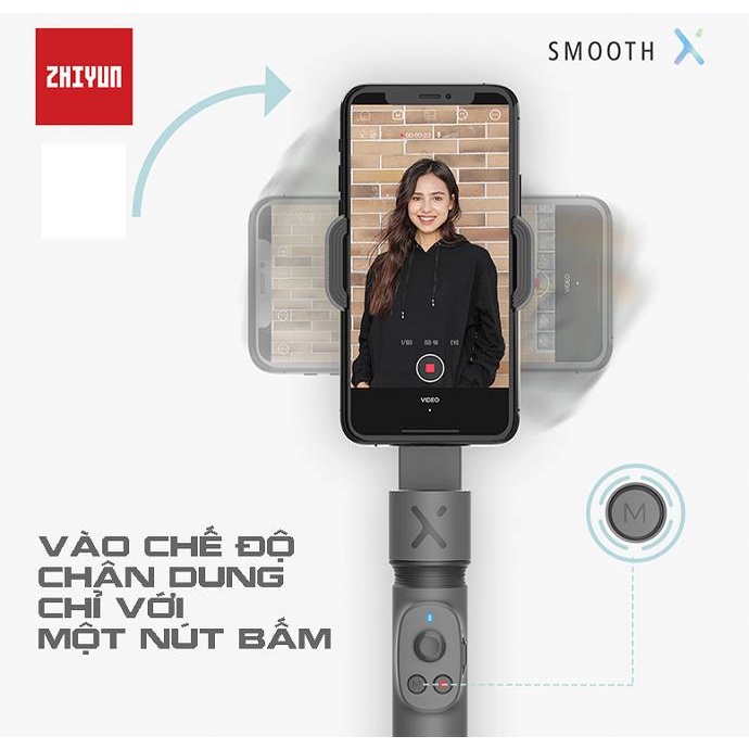Gimbal chống rung Zhiyun Smooth X Combo | BigBuy360 - bigbuy360.vn
