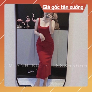 Đầm Váy Body Sang Chảnh Đầm Dự Tiệc Chất Thun Mã KH038