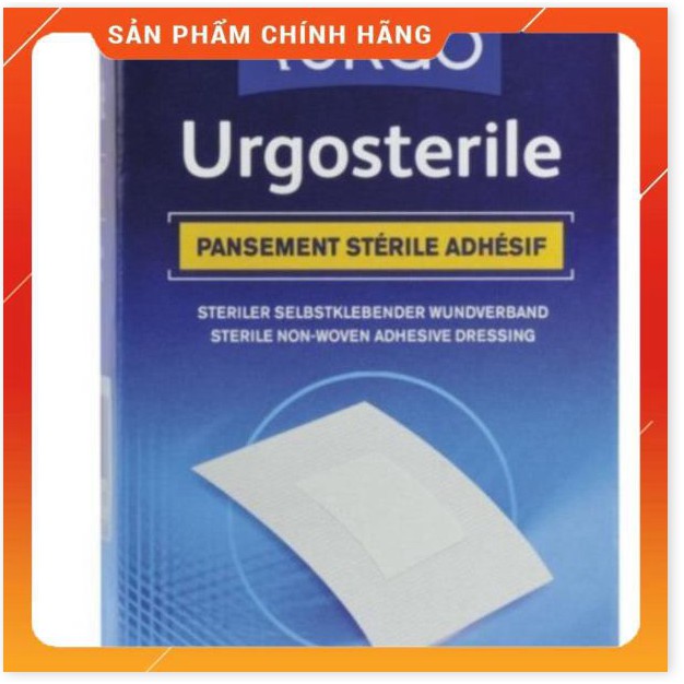 Băng keo có gạc vô trùng urgosterile 5,3x7 COMBO 10 miếng