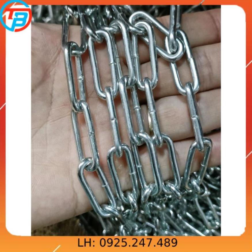 Dây xích sắt mạ kẽm [ Phi 3mm ] CÁP THÉP Thái Bình VinàN