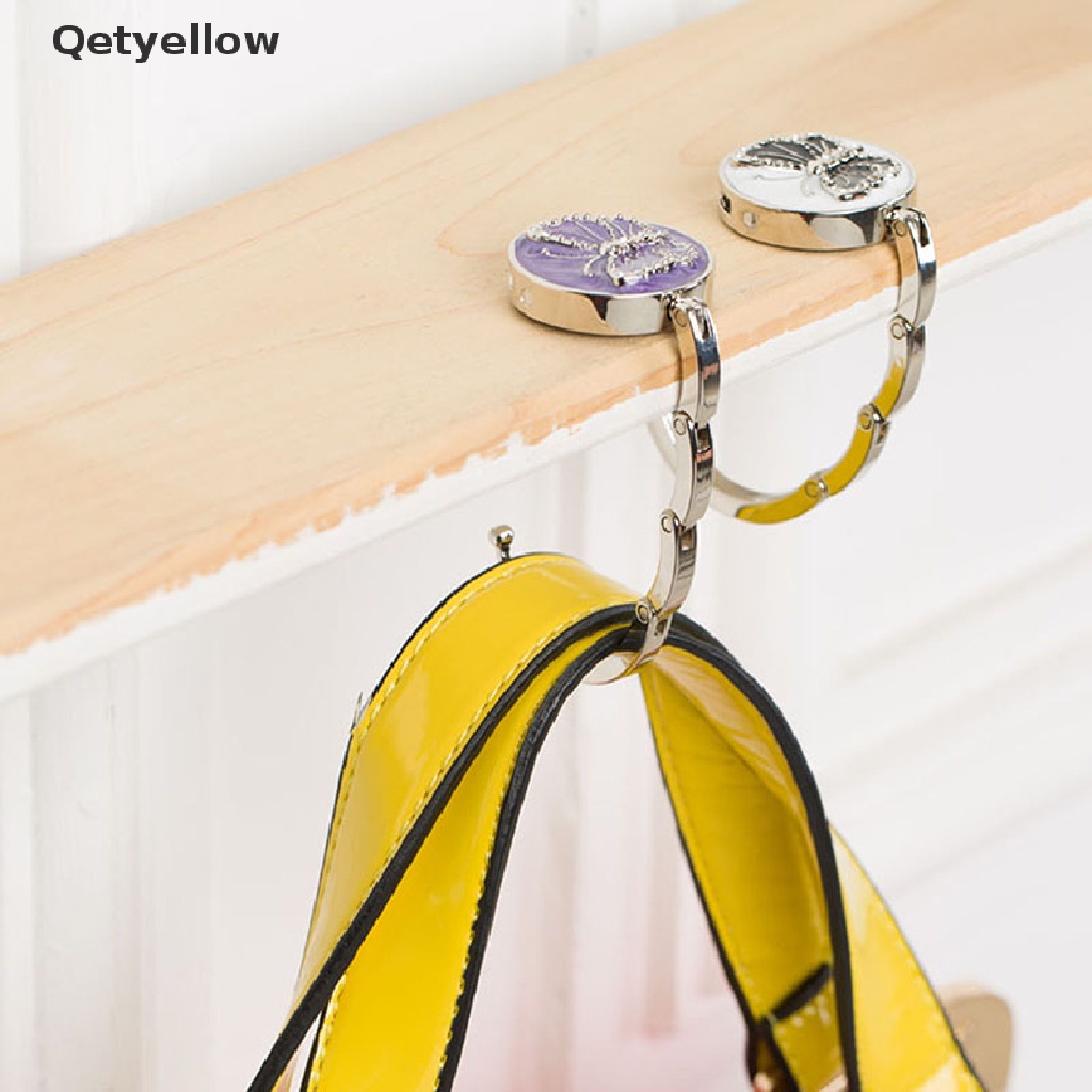 Móc treo túi xách gắn bàn hình bướm thời trang tiện dụng