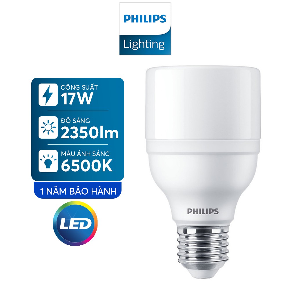 Bóng Đèn Philips LEDBright 17W E27 6500K 230V 1CT/12 APR