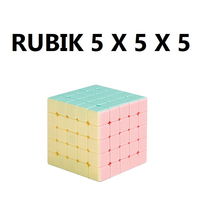 ✔️✔️ (TẶNG ĐẾ) Combo rubik 3x3 2x2 4x4 5x5 Meilong Macaron - Đồ Chơi Thông Minh