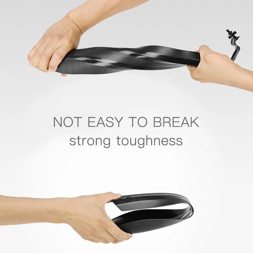 FENDER Tấm Chắn Bùn Xe Đạp Leo Núi Màu Đen Siêu Bền 24 26 27.5 29 inch Chất Lượng Cao