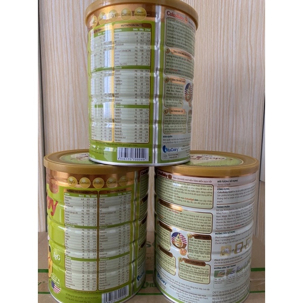COMBO 5 lon Sữa Colosbaby Gold 1+ 800gr ( Date 2025)