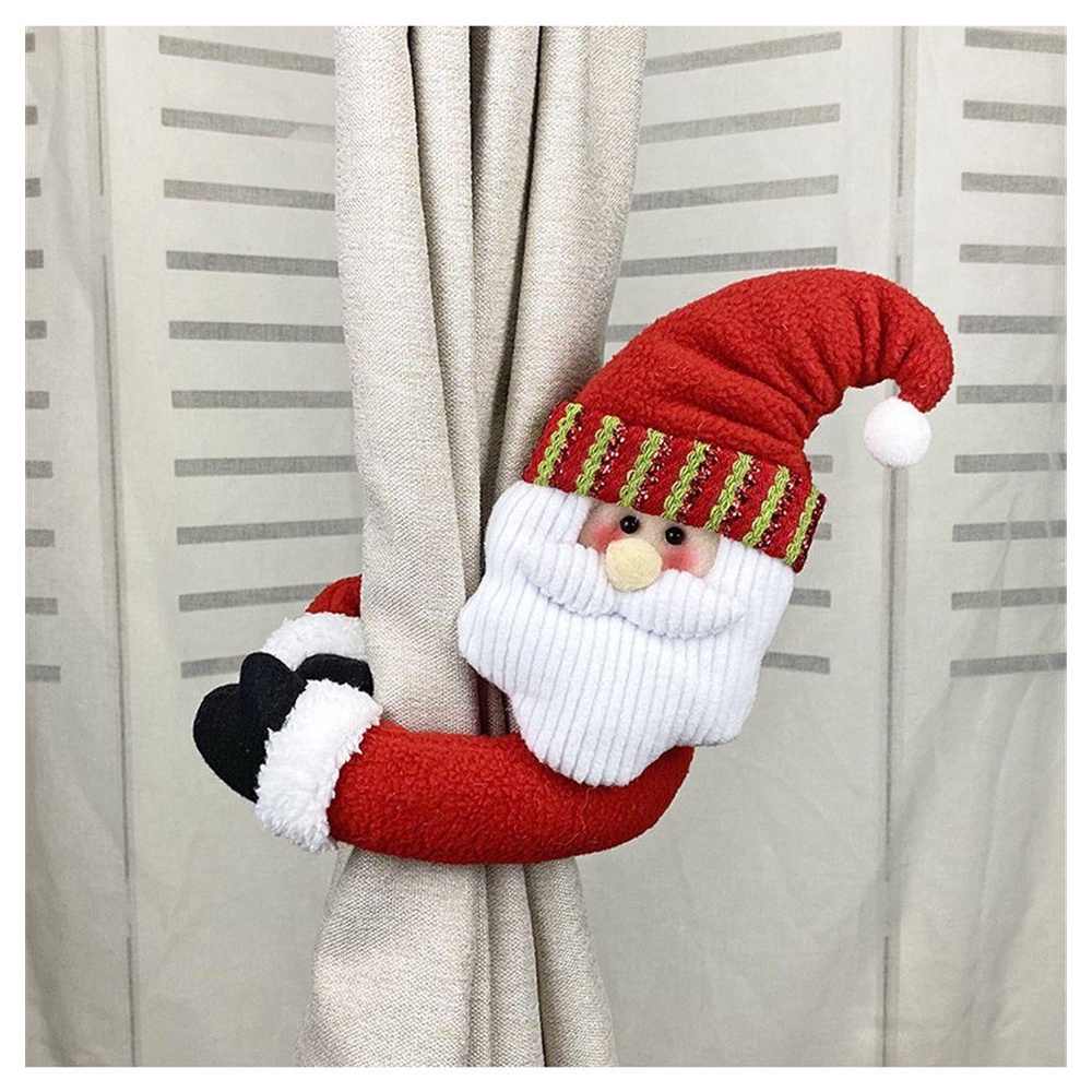 Kẹp Giữ Rèm Cửa Hình Ông Già Noel / Người Tuyết