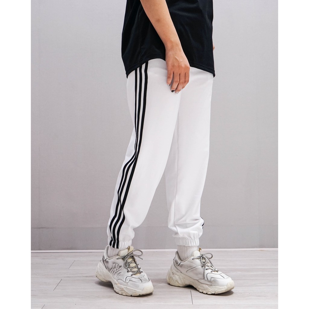 Quần jogger nam nữ unisex 3 sọc M1 thể thao nỉ cao cấp Xneo bigsize basic pants tập GYM 2 MÀU cá tính - quần thể thao