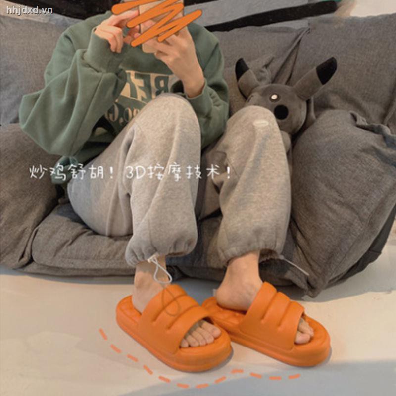 Dép quai ngang đế dày phong cách Hàn Quốc trẻ trung cho nữ