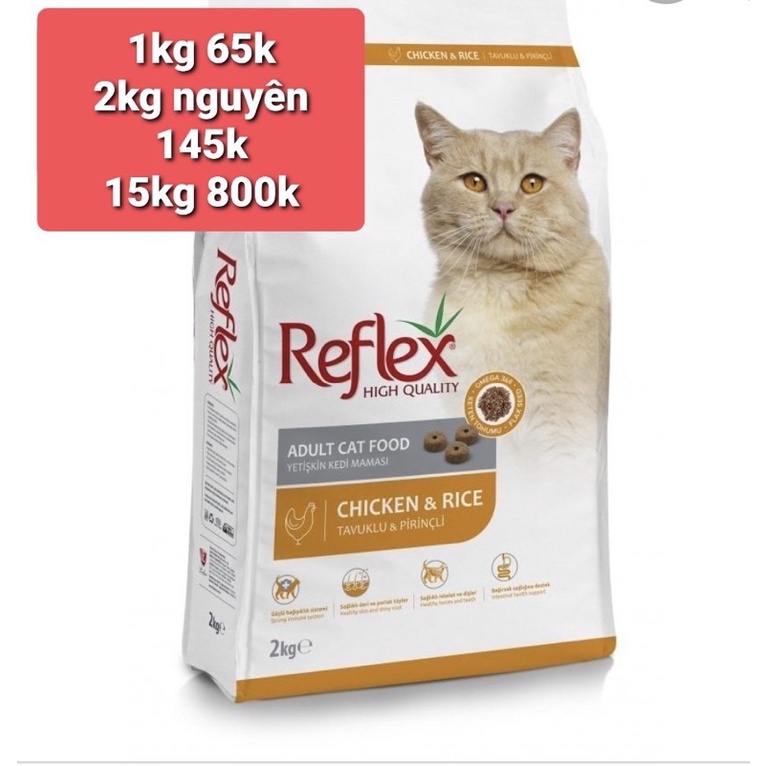 Hạt Reflex(+) kitten( adult) Thổ nhĩ kỳ 15kg