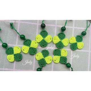 Móc khoá Cỏ May Mắn