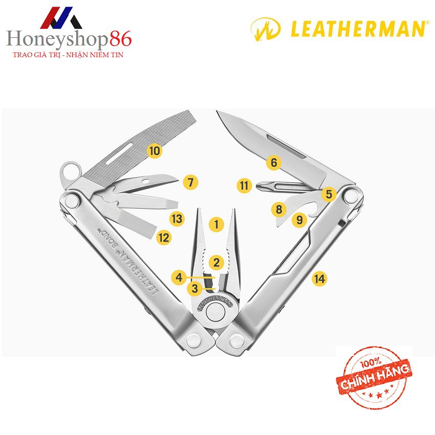 Leatherman Bond 14 công cụ tiện ích nhỏ gọn HONEYSHOP86