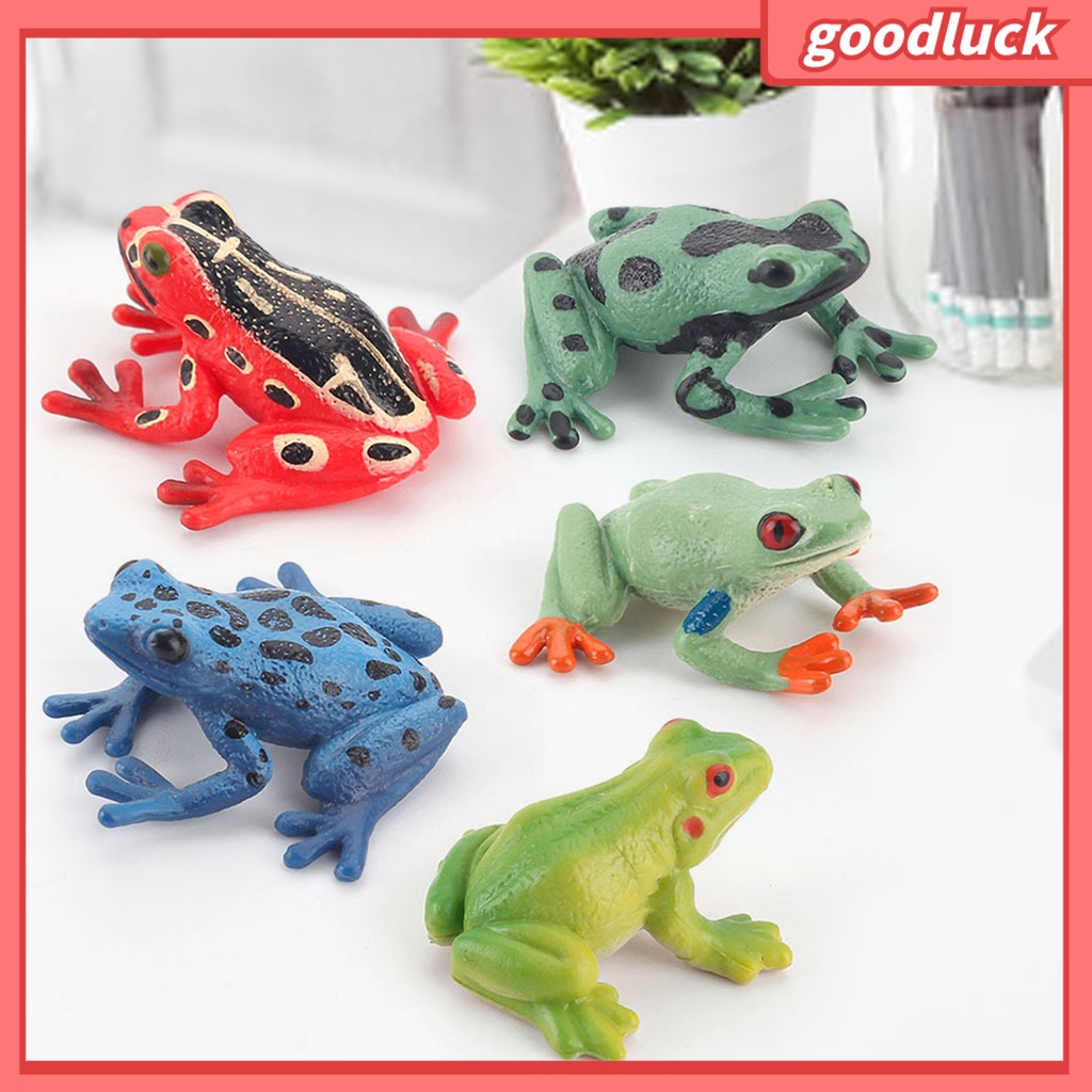 Mô hình chú ếch bằng PVC không mùi sống động