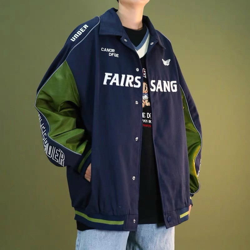 Áo Khoác Dù Thể Thao Nam Nút Cài Phối Viền Dạ Quang Phát Sáng Phối Màu Đẹp Form Rộng Mặc Thoáng Mát NEW UNISEX