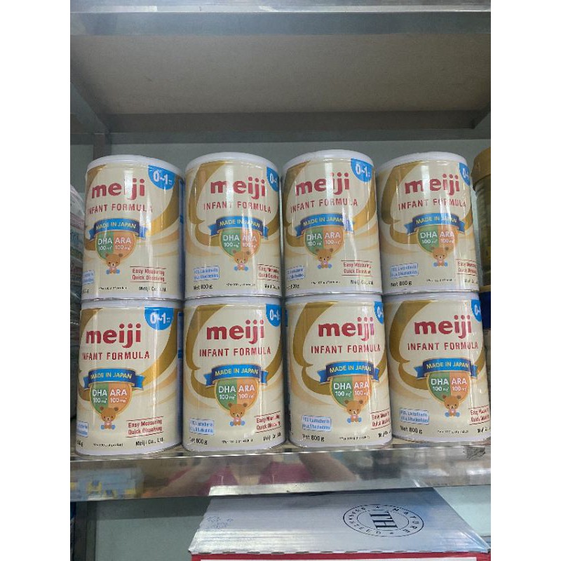 Sữa Meiji nhập khẩu số 0 và Số 9 800g [ mẫu mới]