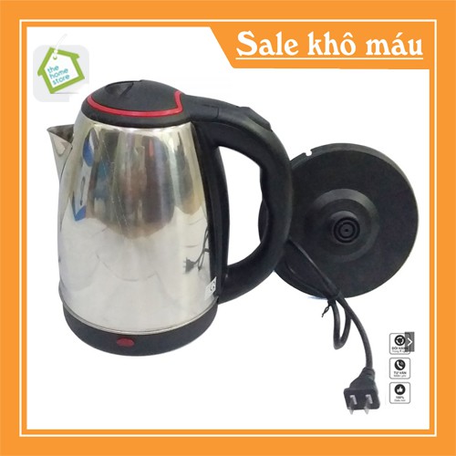 Ấm Siêu Tốc Inox Dung Tích 1,8L