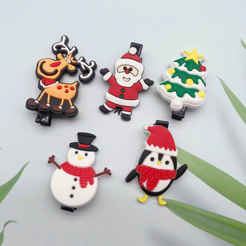 Set 10 kẹp tóc Noel cho bé T2 Giá Rẻ