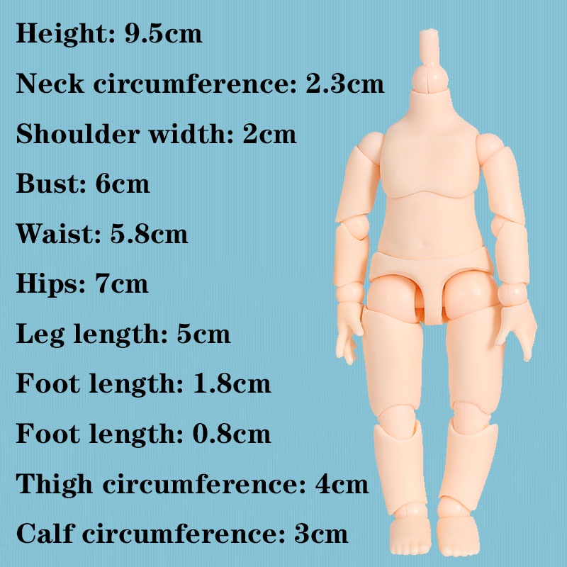 Đồ chơi búp bê em bé YMY GSC ob11 tỷ lệ 1/12 độc đáo