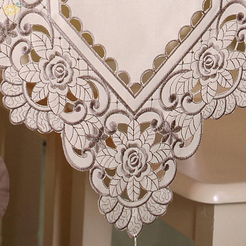 Khăn Trải Bàn Trang Trí Chất Liệu Polyester Chống Thấm Nước