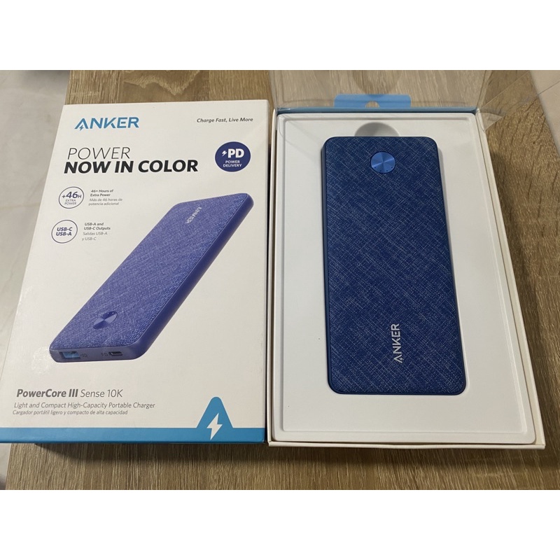 Anker Sạc Dự Phòng Anker 20W A1231 10000mAh Sạc Nhanh PD 20W PowerCore, 2 Cổng Đầu Ra PD Max 20W USB-A Max 12W