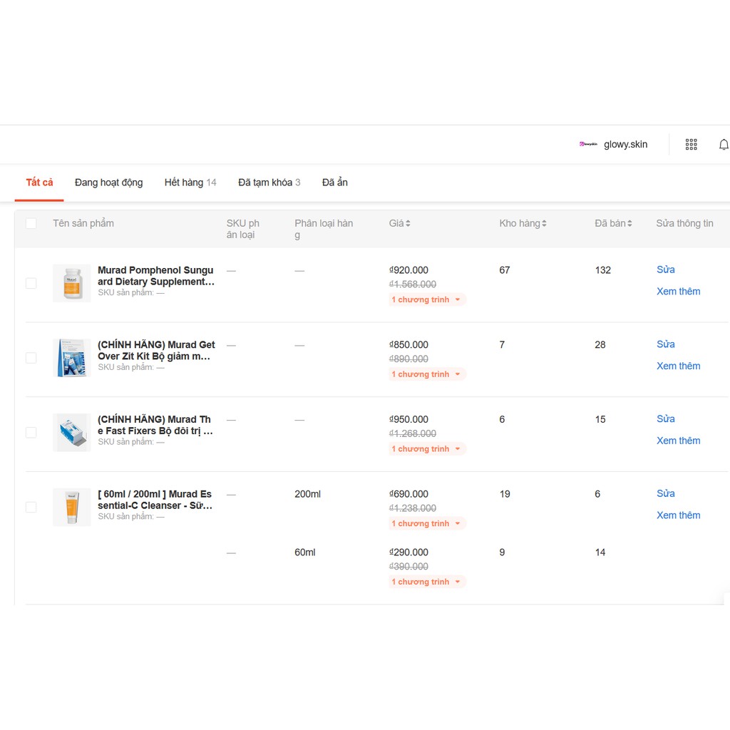 Viên uống chống nắng làm da sáng, khỏe, mờ nám Murad Pomphenol Sunguard Dietary Supplement. | Thế Giới Skin Care