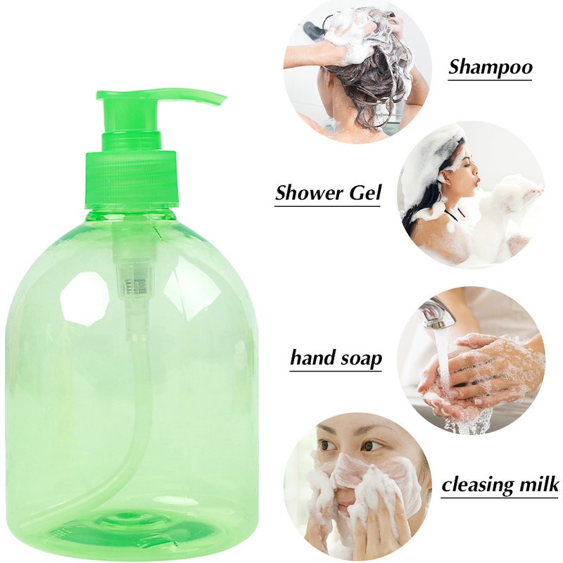 Chai Rỗng 500ML Đựng Xà Phòng/Dầu Gội/Sữa Tắm Màu Sắc Ngẫu Nhiên