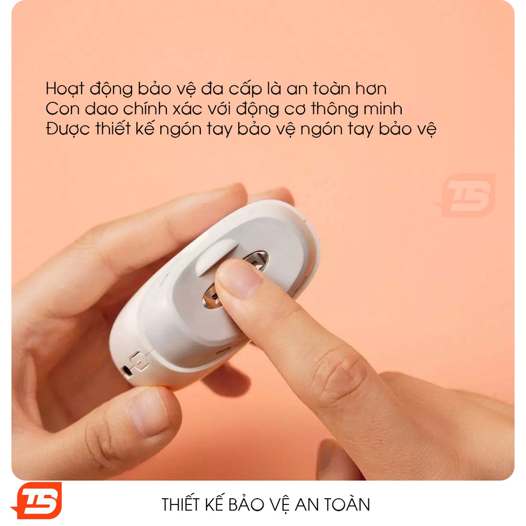 Máy cắt móng tay tự động Xiaomi Seegamic, Tự động cắt móng
