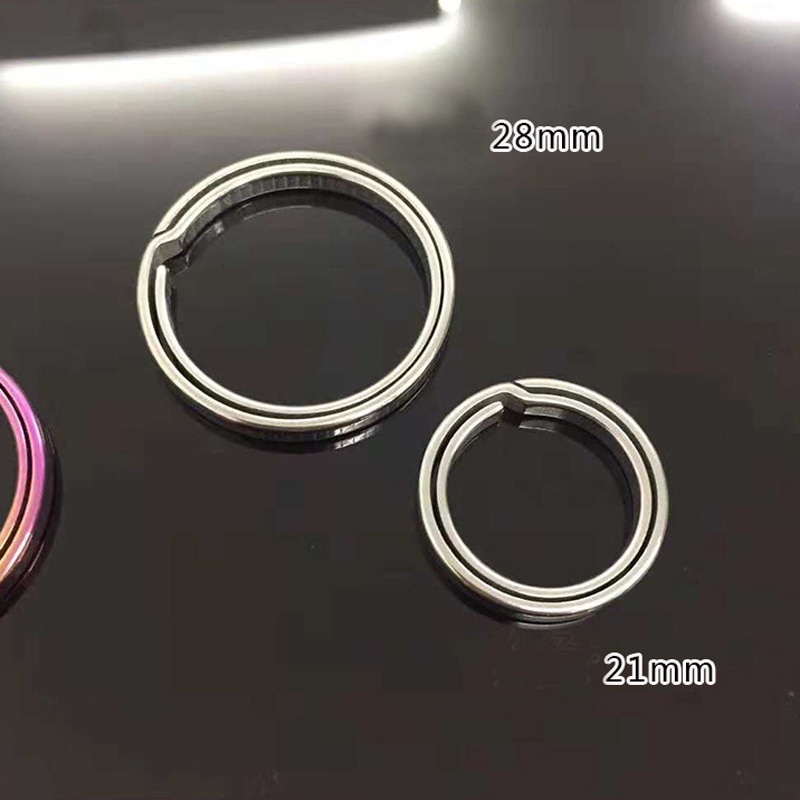 Móc khóa hợp kim titan 21mm / 28mm đa năng thông dụng cho leo núi