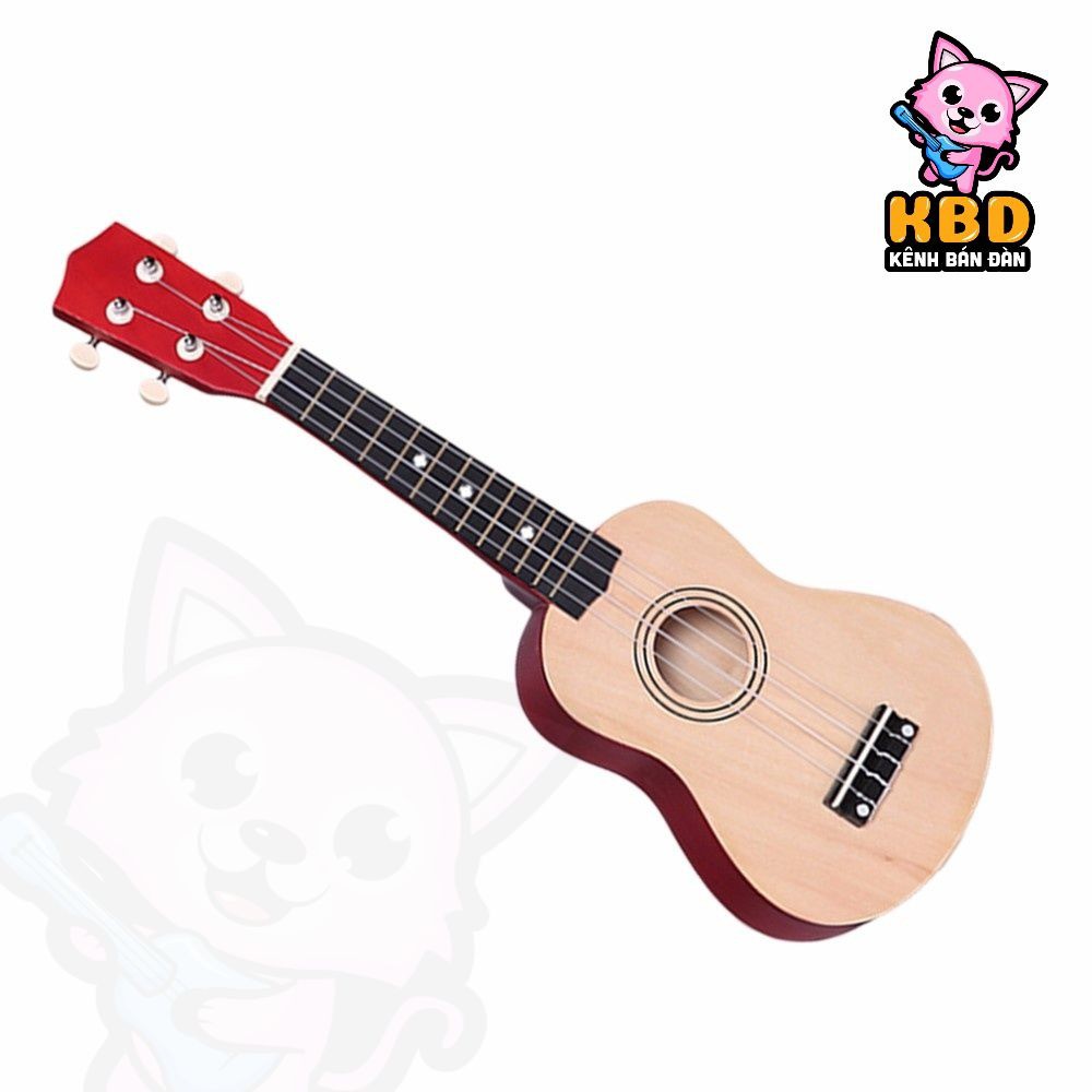 Đàn Ukulele soprano màu trơn KBD 33A15-Tr (Màu trắng)